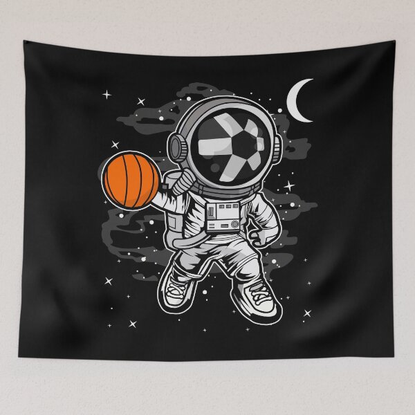 Item preview, Astronaut Basketball Quant QNT Coin To The Moon Crypto Token Cryptocurrency Blockchain Wallet HODL designed and sold by AdamRoberts90.