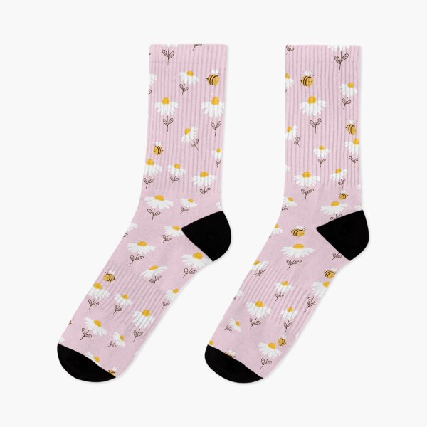 Item preview, Bee cartoon on pink  designed and sold by CatheriLove.