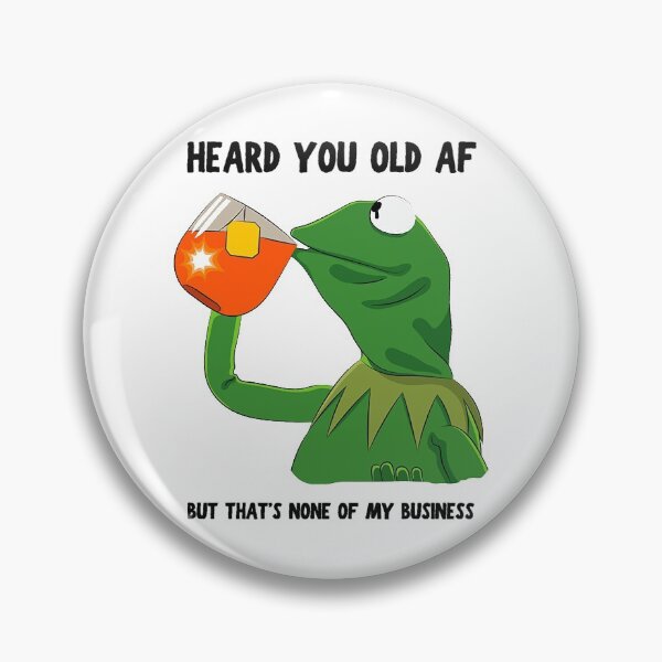 Item preview, Funny Kermit Meme Birthday designed and sold by TaraSquires.