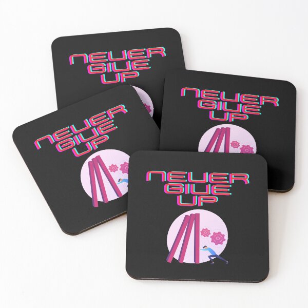 Item preview, Never Give Up - Don't Ever Change designed and sold by WowAllinOne.