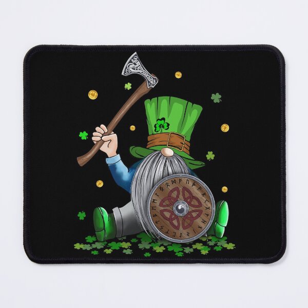 Item preview, Best Mythology Irish Gnomes Beard Viking Patricks Day Lucky Shamrock designed and sold by adsmod.