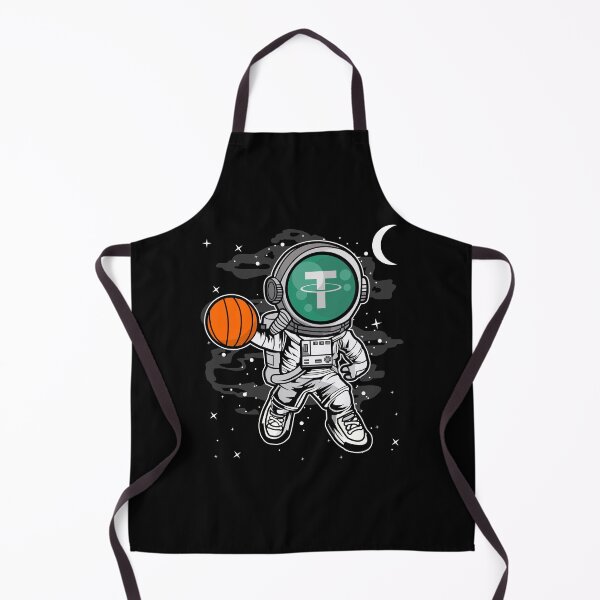 Item preview, Astronaut Basketball Tether USDT Coin To The Moon Crypto Token Cryptocurrency Blockchain Wallet HODL designed and sold by AdamRoberts90.