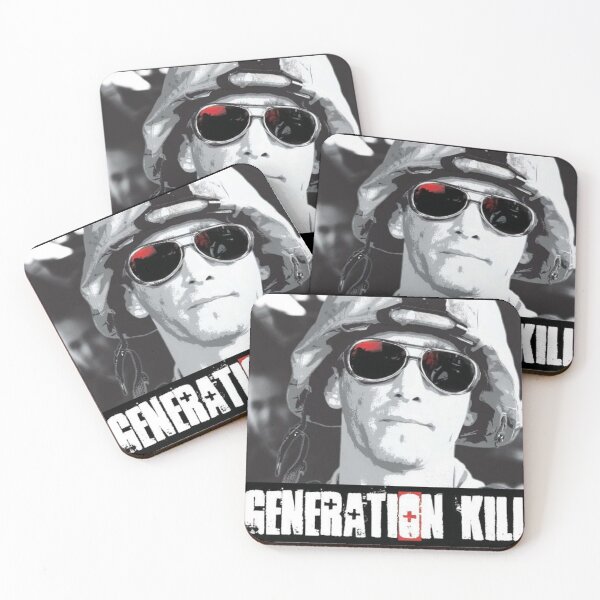 Item preview, GENERATION KILL (1st Reconnaissance Battalion) designed and sold by Frenchie Fever.