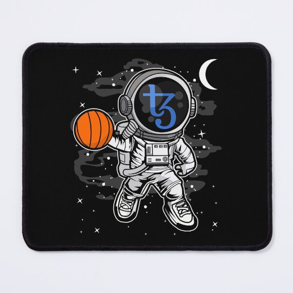 Item preview, Astronaut Basketball Tezos XTZ Coin To The Moon Crypto Token Cryptocurrency Blockchain Wallet HODL designed and sold by AdamRoberts90.
