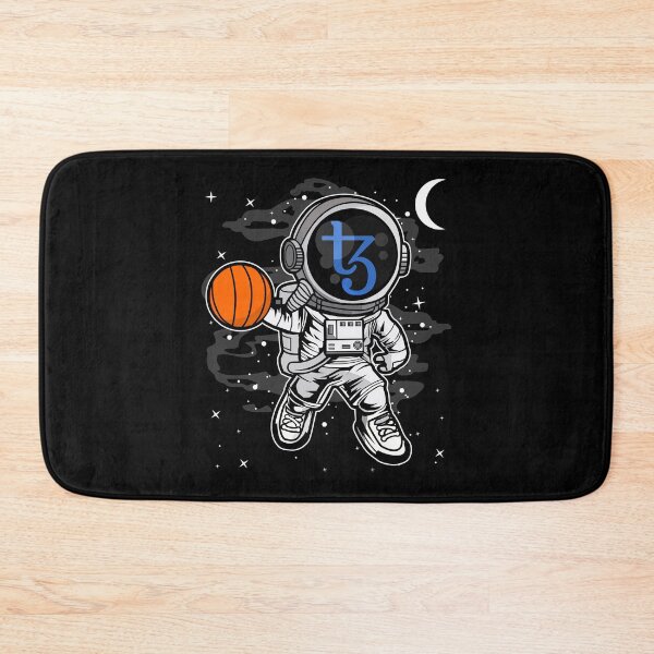 Item preview, Astronaut Basketball Tezos XTZ Coin To The Moon Crypto Token Cryptocurrency Blockchain Wallet HODL designed and sold by AdamRoberts90.