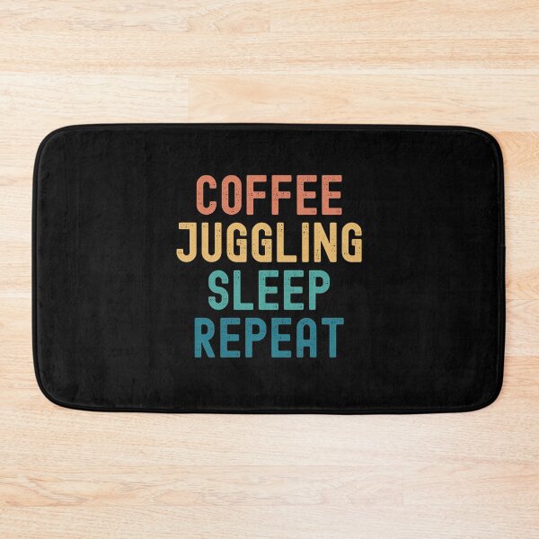Item preview, Coffee Juggling Sleep Repeat - Funny Juggling & Coffee Gift designed and sold by kindxinn.