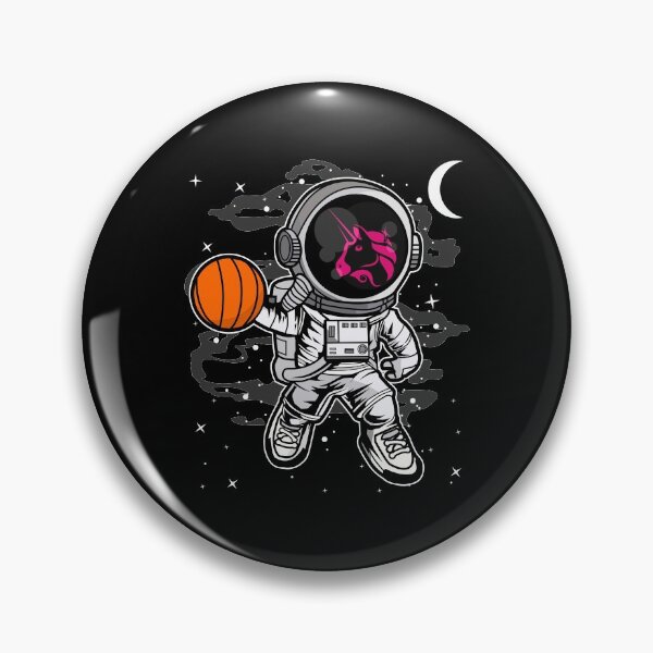 Item preview, Astronaut Basketball Uniswap UNI Coin To The Moon Crypto Token Cryptocurrency Blockchain Wallet HODL designed and sold by AdamRoberts90.