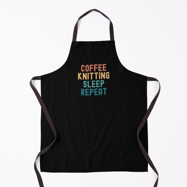 Item preview, Coffee Knitting Sleep Repeat - Funny Knitting & Coffee Gift designed and sold by kindxinn.