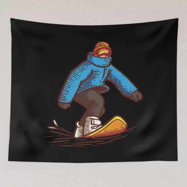 Item preview, Snowboard Winter sports Snowboarder Apparel designed and sold by Luxara1.
