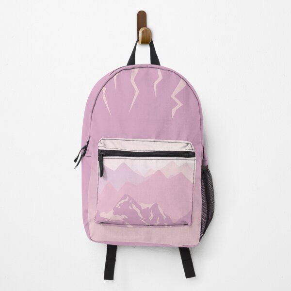 Item preview, Pink Mountains Abstract Minimalist Art Landscape designed and sold by Vimbuy.