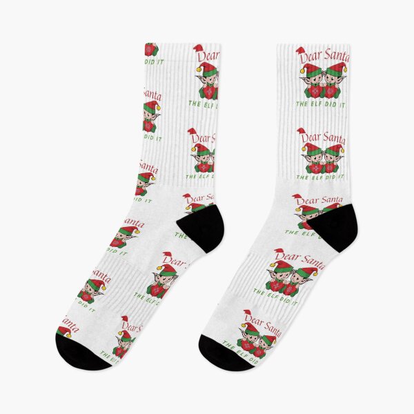 Item preview, dear santa the elf did it- elves designed and sold by Kinkalow.