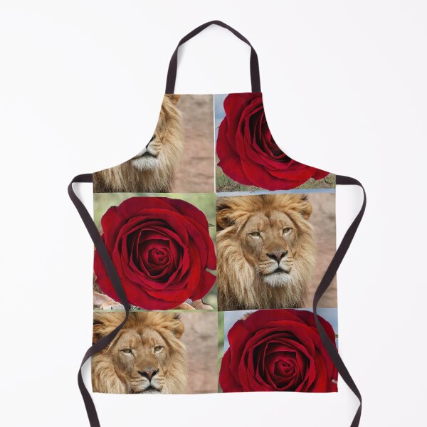 Item preview, Floral Red Roses and the Lion designed and sold by Hinny8.