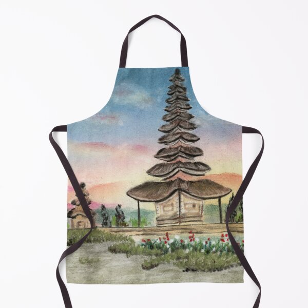 Item preview, Ulun Danu Beratan Temple, Bali designed and sold by blissingart.