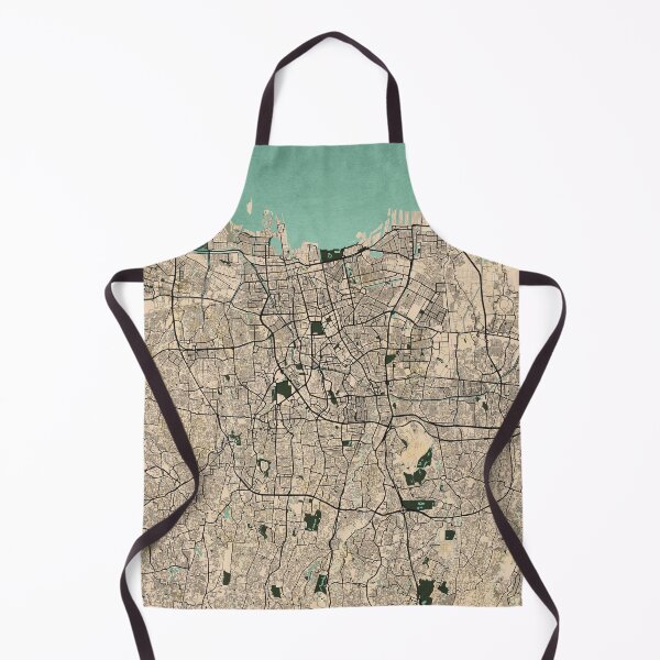 Item preview, Jakarta City Map of Indonesia - Vintage designed and sold by deMAP.