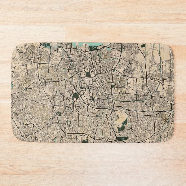 Item preview, Jakarta City Map of Indonesia - Vintage designed and sold by deMAP.