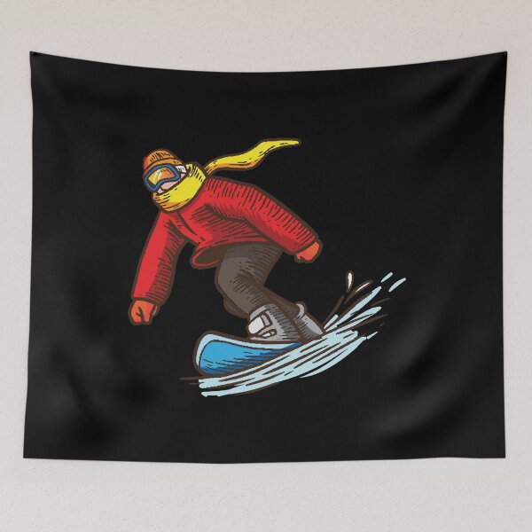 Item preview, Snowboard Winter sports Snowboarder Apparel designed and sold by Luxara1.