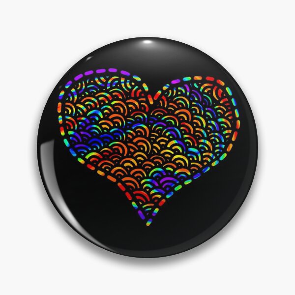 Item preview, Rainbow Heart 2 designed and sold by Koirainpuisto.