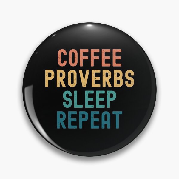 Item preview, Coffee Proverbs Sleep Repeat - Funny Proverbs & Coffee Gift designed and sold by kindxinn.