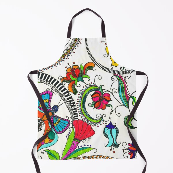 Item preview, Floral zentangle designed and sold by Design-Arte.