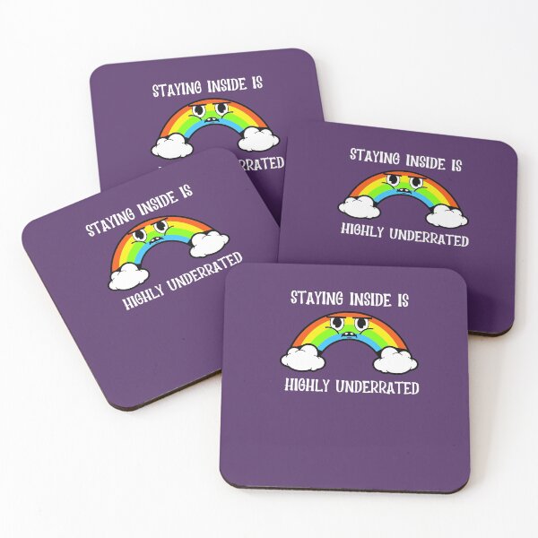 Item preview, staying inside is highly underrated - funny introvert  designed and sold by Hoetoons.