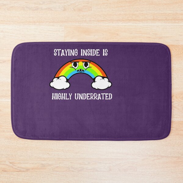 Item preview, staying inside is highly underrated - funny introvert  designed and sold by Hoetoons.