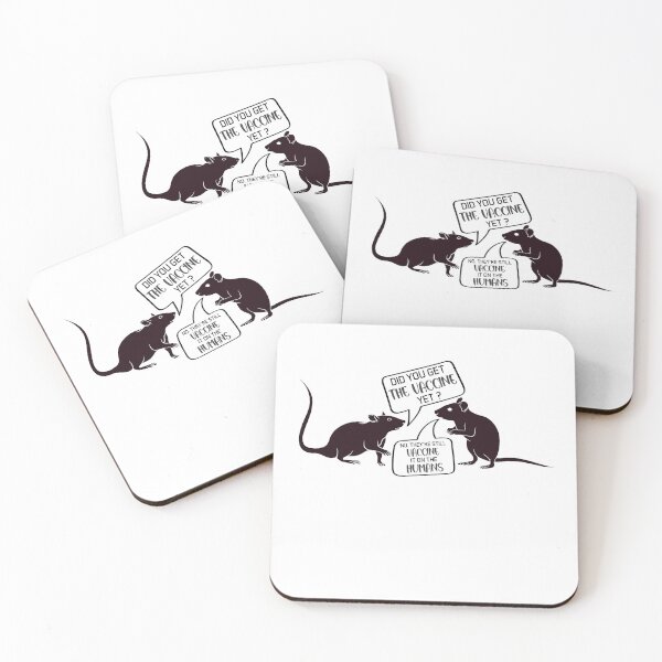Item preview, Funny Rat Vaccine - Did You Get The Vaccine Yet ? designed and sold by Eamali.