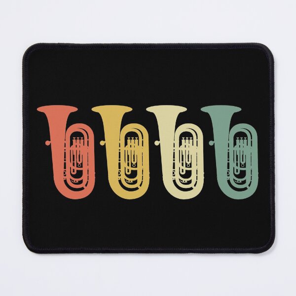 Item preview, Vintage Retro Tuba Marching Band Player Musical Instrument Gift designed and sold by TastefulTees.