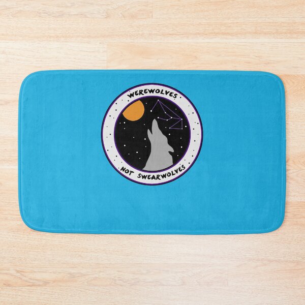 Item preview, Werewolves Not Swearwolves Sticker designed and sold by MarkusWicklein.