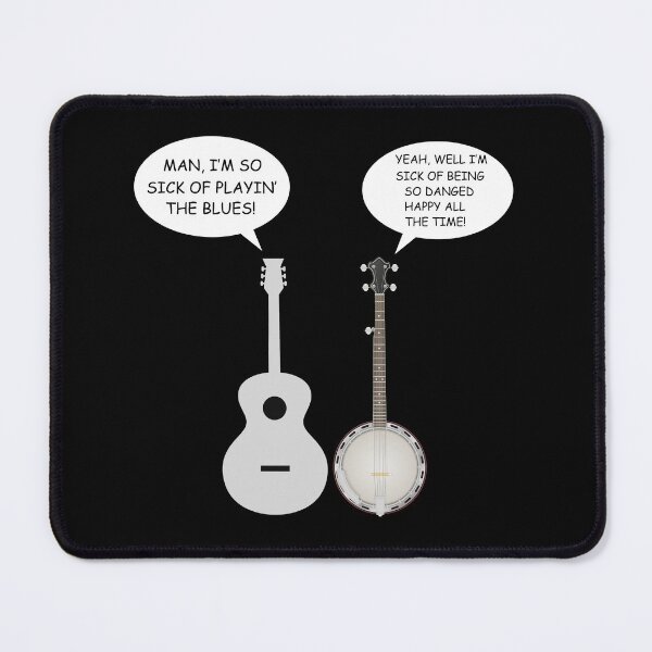 Item preview, Banjo Guitar Bluegrass Music Traditional Musician Funny Saying Gift designed and sold by TastefulTees.
