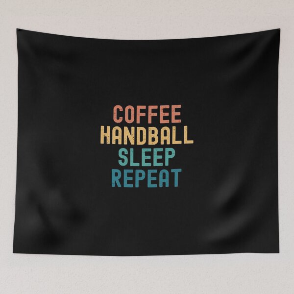 Item preview, Coffee Handball Sleep Repeat - Funny Handball & Coffee Gift designed and sold by kindxinn.