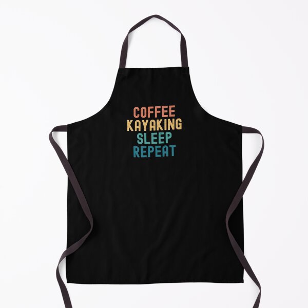 Item preview, Coffee Kayaking Sleep Repeat - Funny Kayaking & Coffee Gift designed and sold by kindxinn.