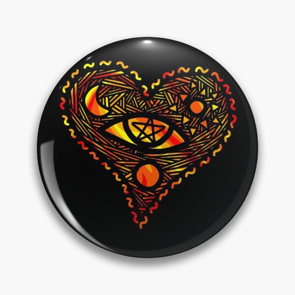 Item preview, Celestial Fire Heart designed and sold by Koirainpuisto.