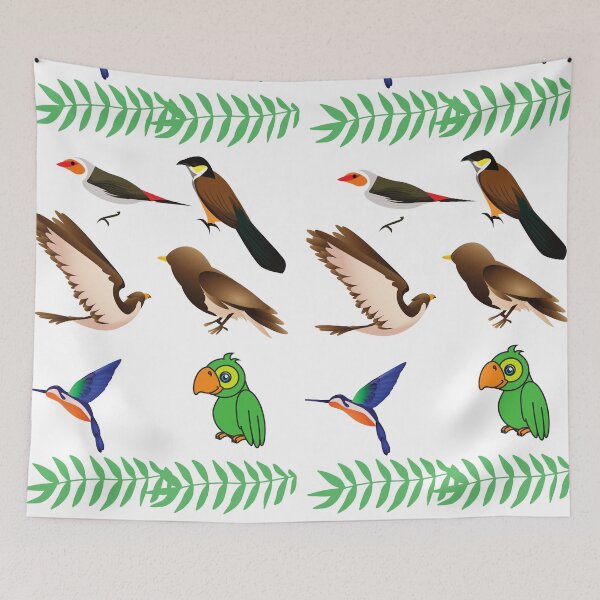 Aperçu de l'œuvre Oiseau Nerd, Beaux Oiseaux, Oiseaux Sauvages créée et vendue par Hinny8.
