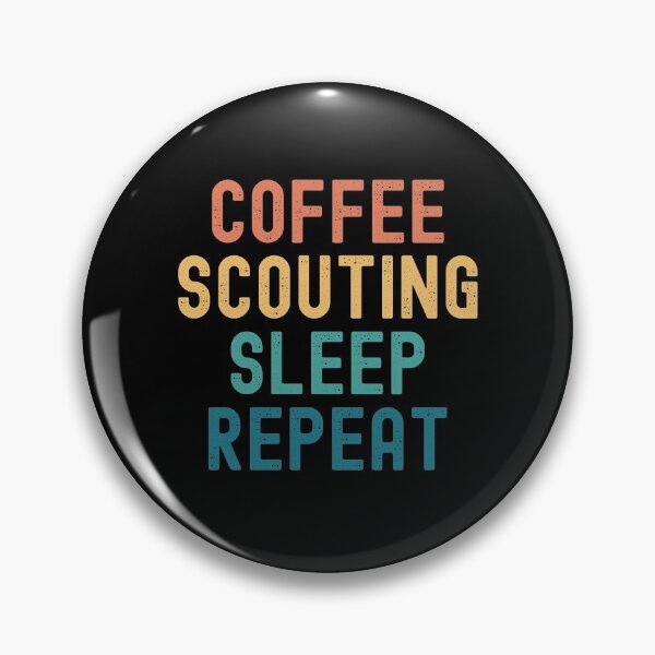 Item preview, Coffee Scouting Sleep Repeat - Funny Scouting & Coffee Gift designed and sold by kindxinn.