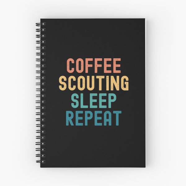 Item preview, Coffee Scouting Sleep Repeat - Funny Scouting & Coffee Gift designed and sold by kindxinn.