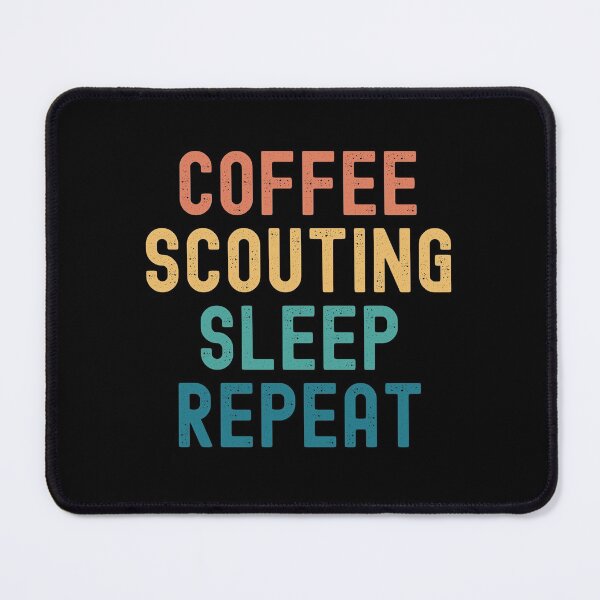 Item preview, Coffee Scouting Sleep Repeat - Funny Scouting & Coffee Gift designed and sold by kindxinn.