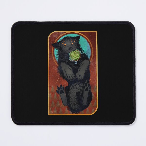 Item preview, The Dread Wolf Fen&x27;Harel Sticker designed and sold by AndreasBischof.