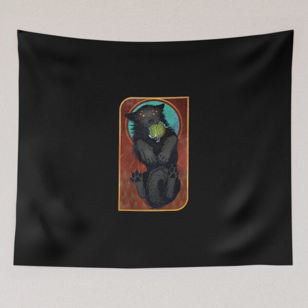 Item preview, The Dread Wolf Fen&x27;Harel Sticker designed and sold by AndreasBischof.