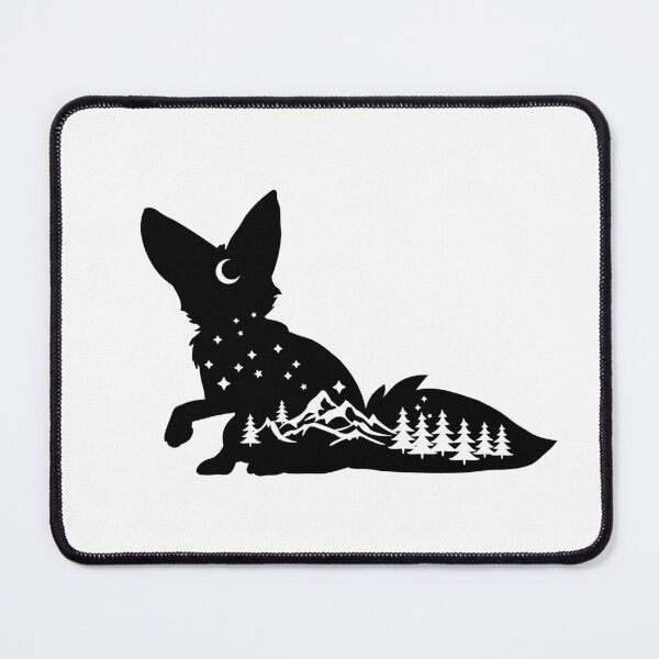 Item preview, Fox Nature Silhouette designed and sold by murkyswamp.