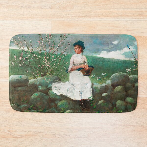 Item preview, Oil Painting Peach Blossoms (1878) by Winslow Homer designed and sold by Designedbysm.