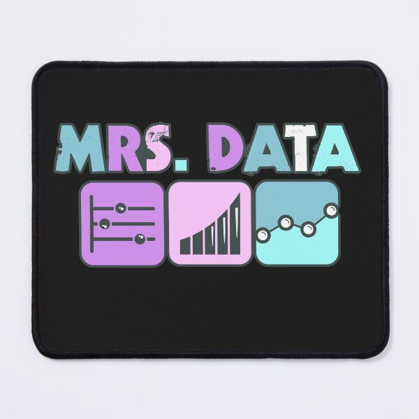 Item preview, Mrs. Data - Purple Blue designed and sold by Chubuter.