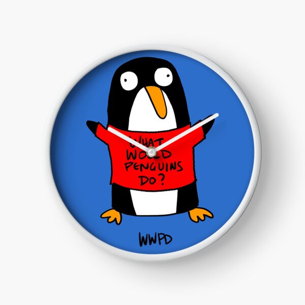 What Would Penguins Do? Clock