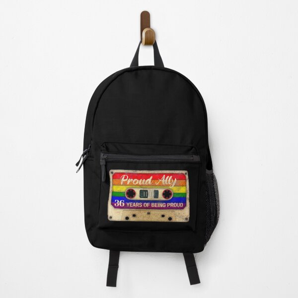 Item preview, Proud Ally, 36 Years Of Being Proud, 80s Retro Video Cassette Mixtape, 36th Gay Birthday Gift, Cute Gift designed and sold by GoldenGerrari.