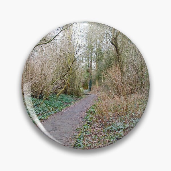 Item preview, Wooden path through the woods. designed and sold by ronsaunders47.