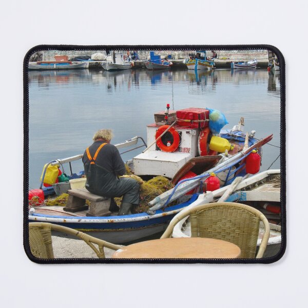 Item preview, FISHERMEN AT WORK.LESBOS. 2 designed and sold by ronsaunders47.