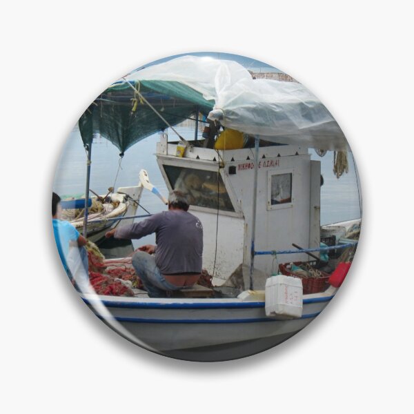 Item preview, FISHERMEN AT WORK.LESBOS. 1 designed and sold by ronsaunders47.