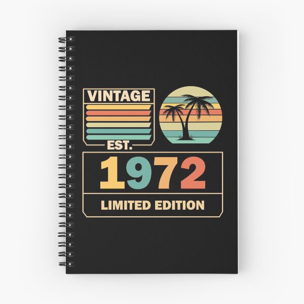Item preview, Est 1972 Vintage 1972 Limited Edition Birthday designed and sold by Rami Khalifah.