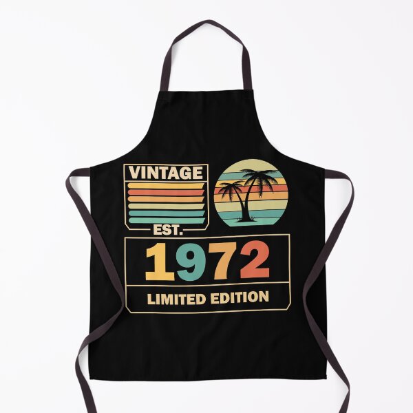 Item preview, Est 1972 Vintage 1972 Limited Edition Birthday designed and sold by Rami Khalifah.