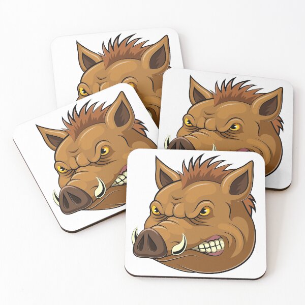 Item preview, wild boar designed and sold by MariaFionawati.