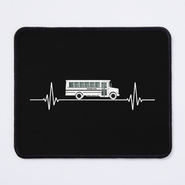 Item preview, School Bus Heartbeat Pulse Drivers Students Gift designed and sold by TastefulTees.